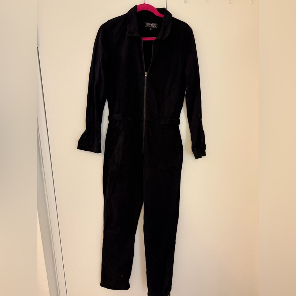 Lucky Brand Dark Denim Jumpsuit